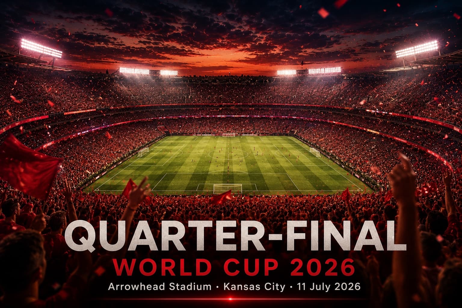 Quarter-final — Arrowhead Stadium, Kansas City