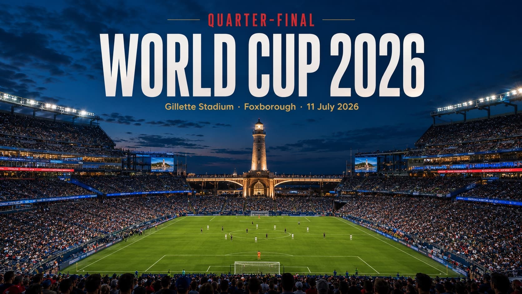 Quarter-final — Gillette Stadium, Foxborough