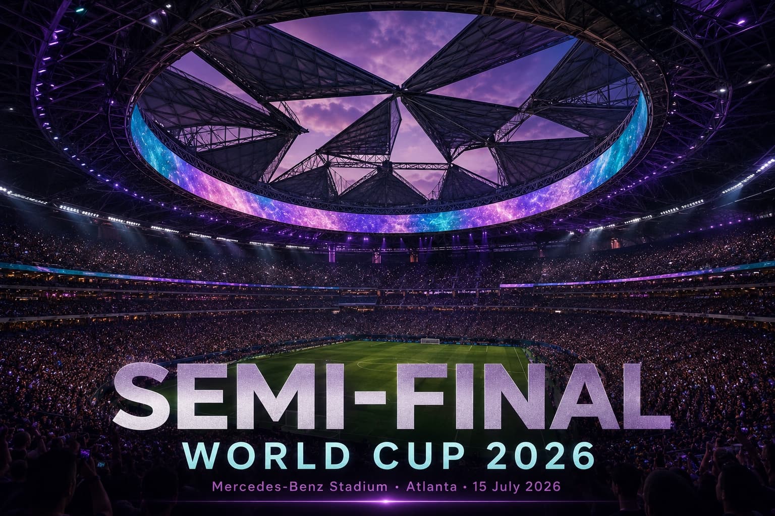 Semi-final — Mercedes-Benz Stadium, Atlanta
