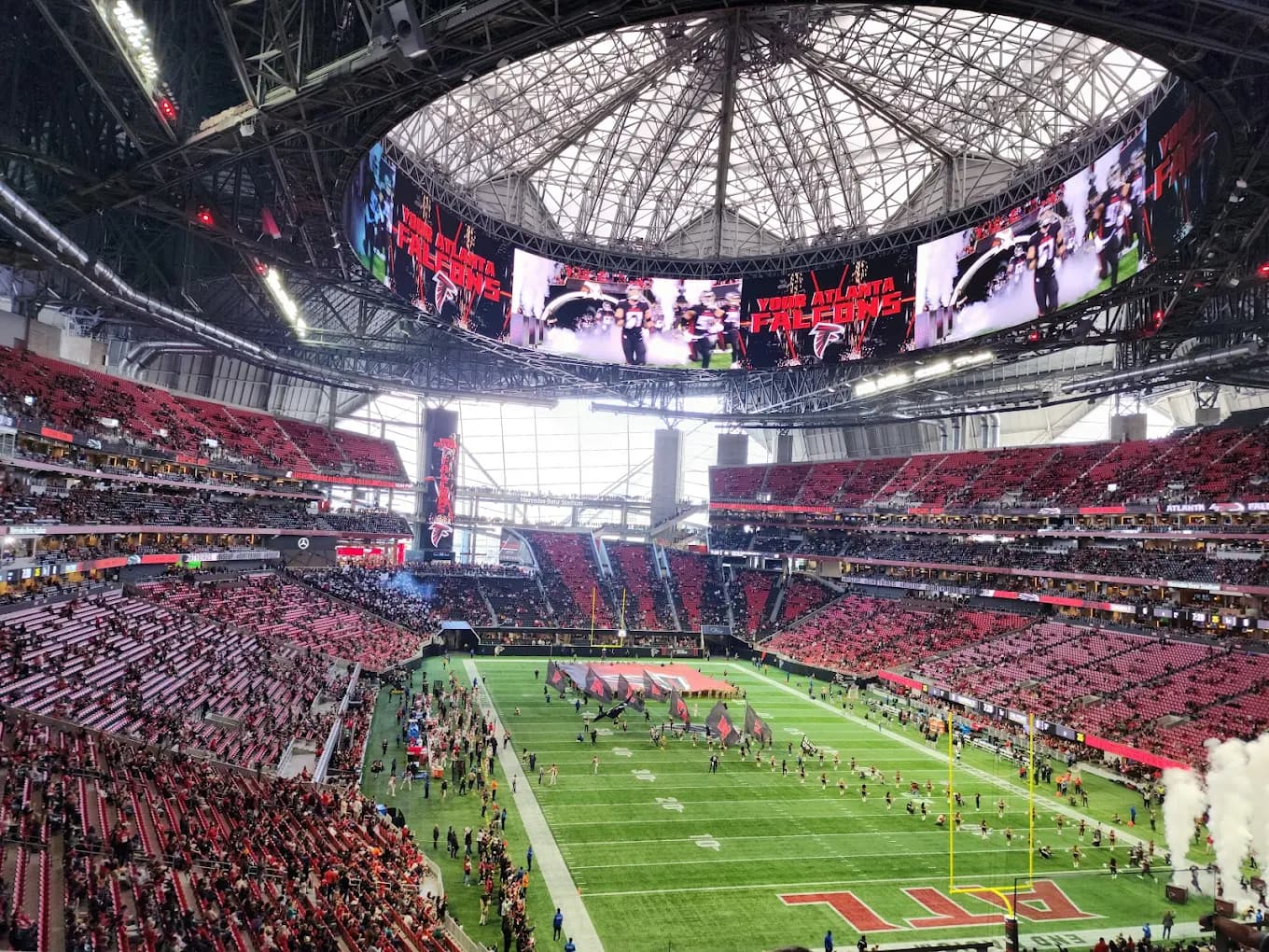 View from Hospitality at AT&T Stadium, Arlington